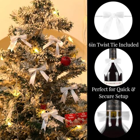 80 PCS TOWSITION TIES BLACK GIFT DOP - أقواس الشريط 2.5 بوصة للتغليف الهدايا ، هدايا الأعمال ، التخرج ، ديكور الزفاف ، تفضل الحفلات ، الحرف اليدوية ، حزم العطلات in Saudi Arabia