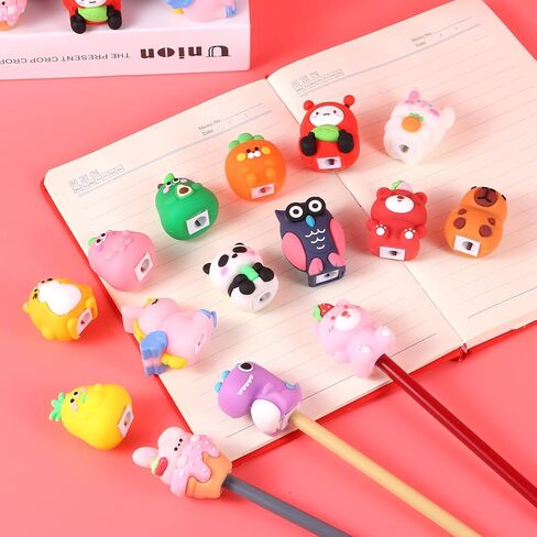30 PCS Cute Pencil Sharpener for Kids Handheld Pencil Sharpener Bulk Kawaii Manual Pencil Sharpeners Kids Pencil Sharpeners for School Office Home (30) in Saudi Arabia