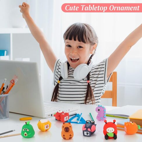 30 PCS Cute Pencil Sharpener for Kids Handheld Pencil Sharpener Bulk Kawaii Manual Pencil Sharpeners Kids Pencil Sharpeners for School Office Home (30) in Saudi Arabia