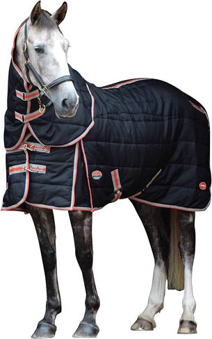 Weatherbeeta comfitec مع حاف القناة Therapy-tec detach-a-neck متوسطة ، أسود/فضية/أحمر ، 72 " in Saudi Arabia