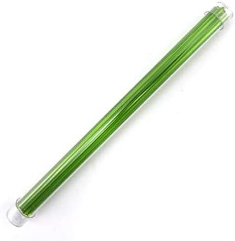 Spring Green Transparent COE 90 Stringer Sample - 4.375" Long Bullseye Glass Stringer in Saudi Arabia