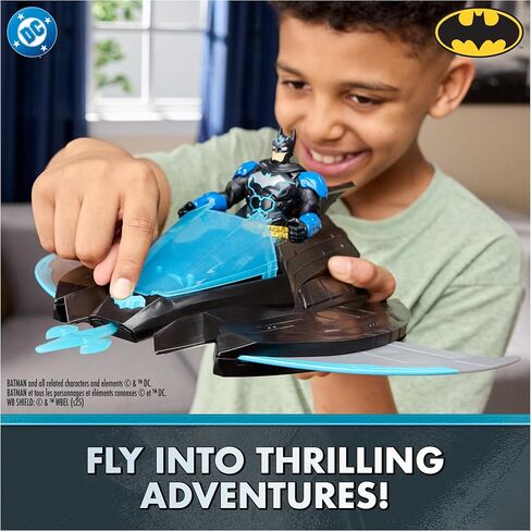DC Comics, Batman Ninja Strike Katana Blade Batwing and 6" Action Figure, Super Hero Kids Toys for Boys and Girls Ages 3 & Up in Saudi Arabia