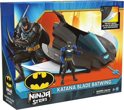 DC Comics, Batman Ninja Strike Katana Blade Batwing and 6" Action Figure, Super Hero Kids Toys for Boys and Girls Ages 3 & Up in Saudi Arabia