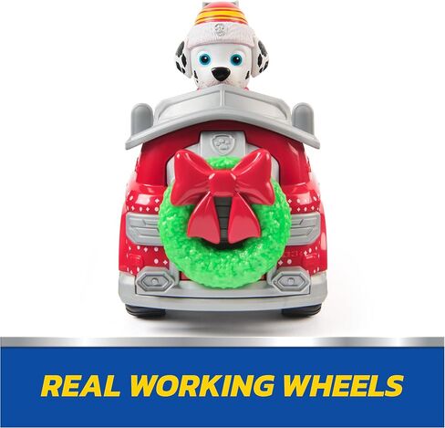 Paw Patrol Holiday Vehicle Bundle, Holiday-Themed Chase, Marshall & Skye Action Figures & Rescue Vehicles, Kids Toys for Boys & Girls Ages 3 & Up in Saudi Arabia