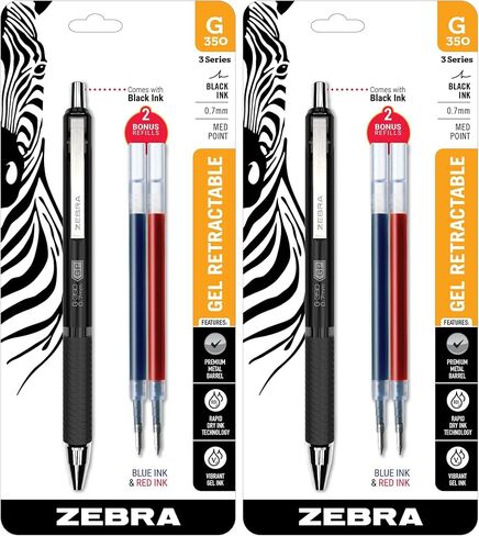 Zebra Pen 0.7mm Retractable Gel Pen in Saudi Arabia