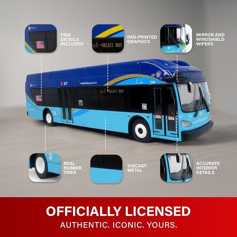 2024 NFI Xcelsior XN40 Transit Bus - MTA New York Select Bus - 1:64 مقياس in Kuwait