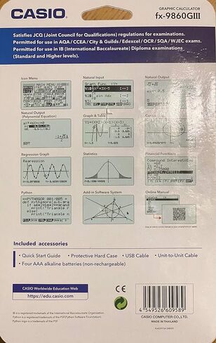 CASIO FX-9860GIII Advanced Graphic Calculator in Saudi Arabia