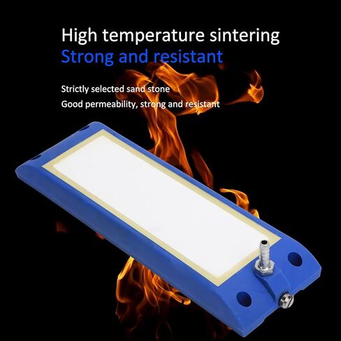 Gloglow Aquarium Air Stone Bars ، 11.1 × 3.5 بوصة نانو فقاعات الهواء ، أداة إطلاق الفقاعة ، أداة إطلاقها لضخات الهواء ضمن 200 سم/86.6 بوصة (L) in Kuwait