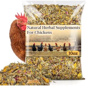 دجاج تعشش hrebs - 10 أوقية أعشاب مجففة وزهور مزيج الدجاج جائزة الفراش ملحق العشبة coop لتجديد منصات صناديق الدجاج ، وضع الدجاجات لوازم ، الفراش معبأة الفراغ معبأة in Saudi Arabia