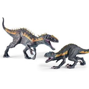 Large Realistic Tyrannosaurus Rex Toy, 15.7 inch T-REX Dinosaur Colletion, Kids' Play Dinosaur & Prehistoric Creature Figures with Moveable Jaw, Red, Ages 8+ in Kuwait