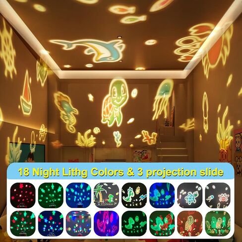 ضوء ليلي للاطفال، ضوء ليلي على شكل ديناصور لديكور غرفة الاطفال، جهاز عرض ضوء ليلي بتصميم ديناصور وسيارات للاعمار من 3 الى 6 سنوات، هدية للاطفال في الكريسماس واعياد الميلاد وعيد الفصح، هدايا للاولاد in Kuwait