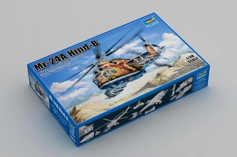 Truffeter 05828 1:48 Scale MI-24A HIND-B ALCRAFT ANDCRAFT مجموعة طراز in Saudi Arabia