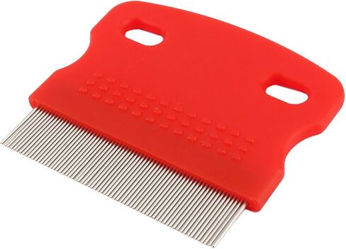 Dog Grooming Trimmer Cute Pet Cat Dog Comb Dog Flea Comb Steel Brush Hair Metal Comb Portable and Reusable for Flea Removal in Saudi Arabia