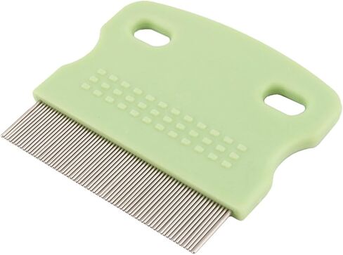Dog Grooming Trimmer Cute Pet Cat Dog Comb Dog Flea Comb Steel Brush Hair Metal Comb Portable and Reusable for Flea Removal in Saudi Arabia