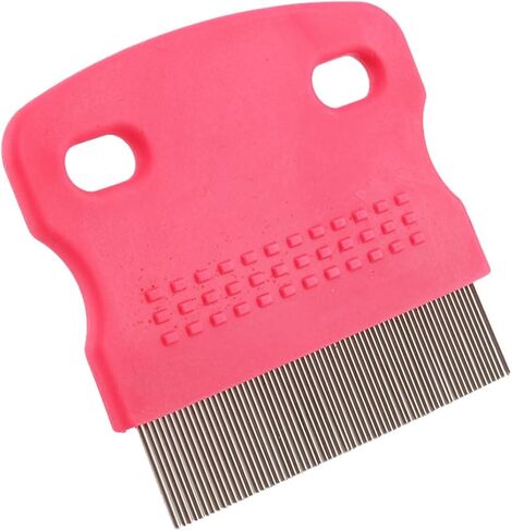 Dog Grooming Trimmer Cute Pet Cat Dog Comb Dog Flea Comb Steel Brush Hair Metal Comb Portable and Reusable for Flea Removal in Saudi Arabia
