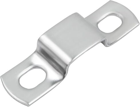 LC LICTOP 1-5/8" (40mm) Two Hole Strap U-Bracket Stainless Steel Rigid Pipe Strap Clamp(30Pcs) in Kuwait