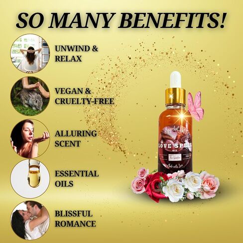 - تعويذة الحب زيت (1 أوقية) | الجذب ، الرومانسية والعاطفة طقوس زيت | Wiccan ، Pagan ، Hoodoo ، Care و Witchcraft Putting Oil (تعويذة الحب) in Kuwait