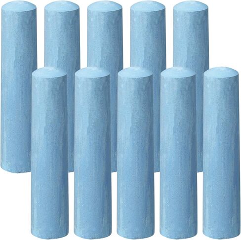 10 Pcs Sidewalk Chalks for Kids Non Toxic Jumbo Chalk for Party Gift Outdoor Art Classroom Play Painting (White) in Kuwait