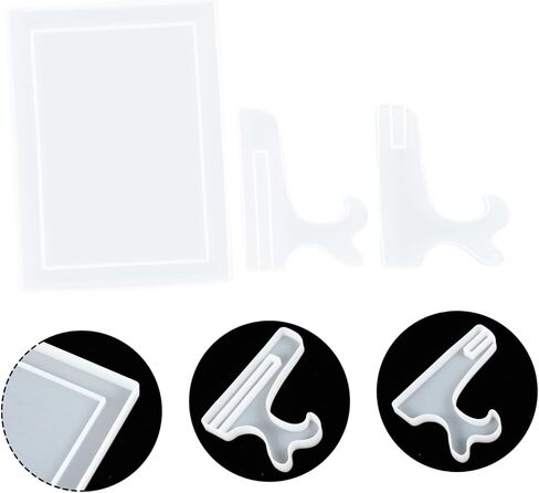 DOITOOL 1set Silicone Photo Frame Mold for Crafting Unique Picture Frames Versatile Epoxy Molds for Creative Home Projects for Customizing with Colors and Decorations in Saudi Arabia