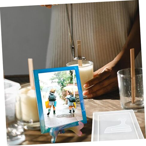 DOITOOL 1set Silicone Photo Frame Mold for Crafting Unique Picture Frames Versatile Epoxy Molds for Creative Home Projects for Customizing with Colors and Decorations in Saudi Arabia