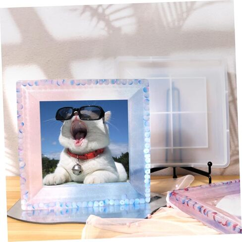 Creative Silicone Photo Frame Molds for Crafts Epoxy Molds for Unique Picture Frames Silicone Molding Supplies for Handmade Projects in Saudi Arabia