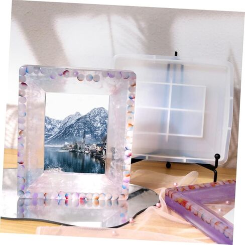 Angoily Photo Frame Molds Silicone Molds for Crafting Compatible with Epoxy and Paints for Creative Projects and in Kuwait