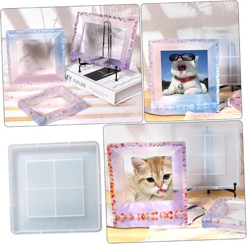 ERINGOGO Photo Frame Mold Creative Epoxy Molds for Unique Picture Frames for Crafts Present for Enthusiasts in Saudi Arabia
