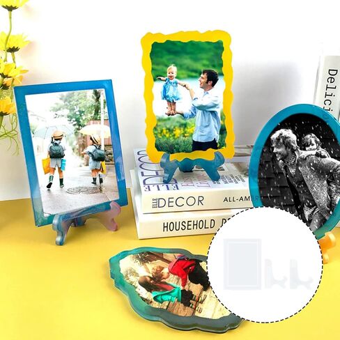 1set Silicone Molds for Photo Frames Easy Use Safe Silicone Material for Crafting Custom Picture Frames for Home Decoration and Personal in Saudi Arabia
