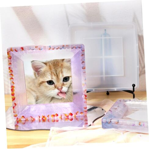 DOITOOL Creative Silicone Photo Frame Molds for Crafts Large Square Molds for Unique Picture Frames for Handmade Art Projects and Home Decor in Saudi Arabia
