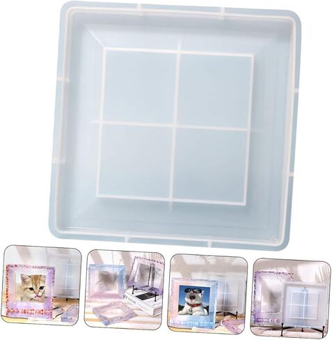 DOITOOL Creative Silicone Photo Frame Molds for Crafts Large Square Molds for Unique Picture Frames for Handmade Art Projects and Home Decor in Saudi Arabia