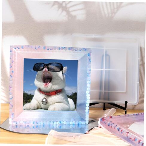 DOITOOL Creative Silicone Photo Frame Molds for Crafts Large Square Molds for Unique Picture Frames for Handmade Art Projects and Home Decor in Saudi Arabia