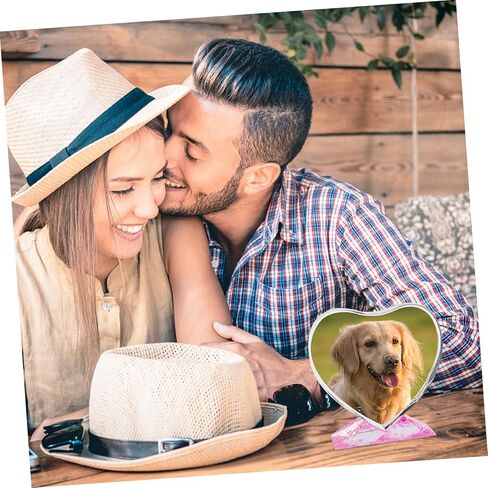 Angoily 1pc Heart Shape Photo Frame Epoxy Mold for Crafts Casting Mold for Creative Projects for Home Decor and Wedding Keepsakes in Kuwait