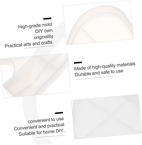 Angoily 1pc Heart Shape Photo Frame Epoxy Mold for Crafts Casting Mold for Creative Projects for Home Decor and Wedding Keepsakes in Kuwait