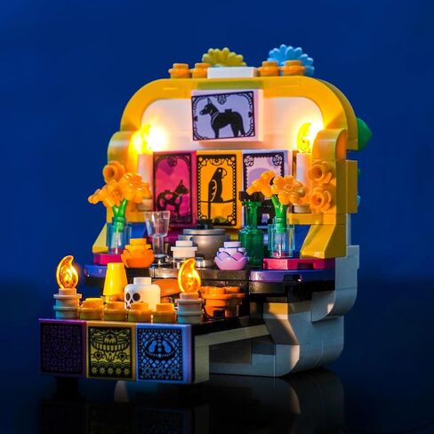 إضاءة LED المتوافقة مع مذبح LEGO 40811 من الموتى (أضواء فقط ، لا نموذج) in Saudi Arabia