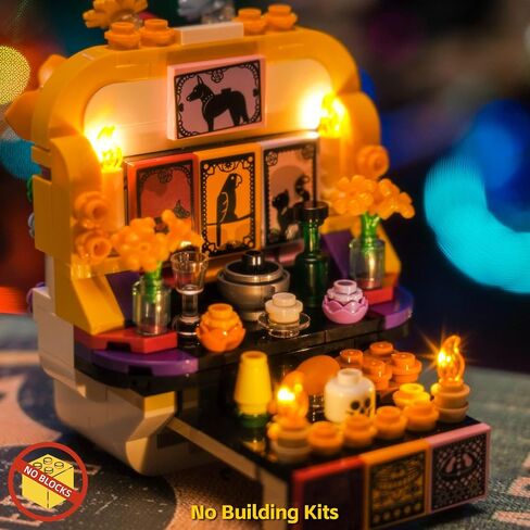 إضاءة LED المتوافقة مع مذبح LEGO 40811 من الموتى (أضواء فقط ، لا نموذج) in Saudi Arabia
