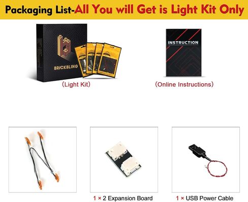 إضاءة LED المتوافقة مع مذبح LEGO 40811 من الموتى (أضواء فقط ، لا نموذج) in Saudi Arabia