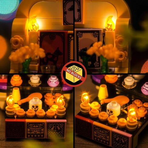 إضاءة LED المتوافقة مع مذبح LEGO 40811 من الموتى (أضواء فقط ، لا نموذج) in Saudi Arabia