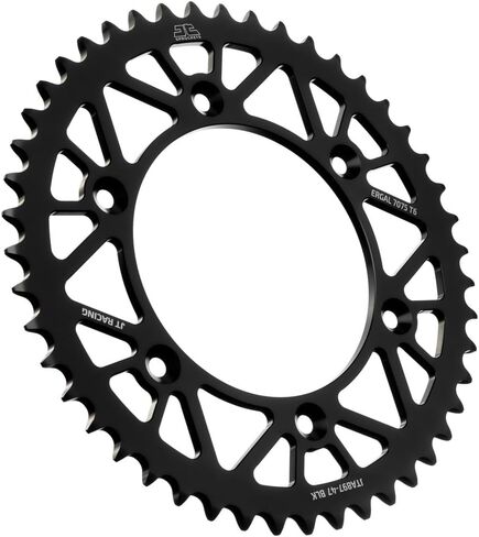JT Sprockets JTA897.40BLK Black Racelite Anodized Aluminum 7075 T6 Rear Sprocket, Single in Saudi Arabia
