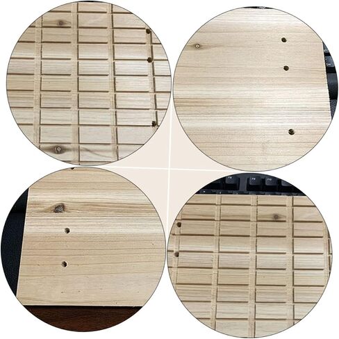 ERINGOGO 1PC Wooden Pet Foot Pad Multi Function Grinding Board for Guinea Pigs Rabbits and Chinchillas Chic Design with Easy Fixing for Pet Nail Care in Saudi Arabia