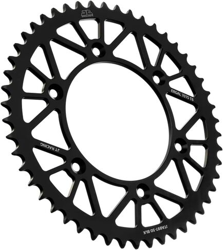 JT Sprockets JTA897.40BLK Black Racelite Anodized Aluminum 7075 T6 Rear Sprocket, Single in Saudi Arabia