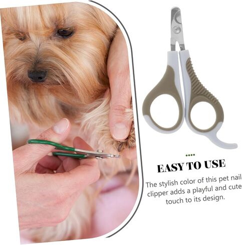 MERRYHAPY Pet Nail Clipper for Cats Dogs Kitten Nail Cutter Ergonomic Design Comfortable Grooming Experience in Saudi Arabia