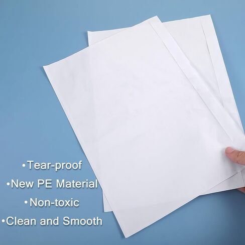 100 PCS 9.5"x 13.4" Clear Self-Adhesive Packing List Envelopes - Fit 8.5x11 inch Letter - Shipping/Mailing Pouch Enclosed Bags for Packing Slips Invoice Label in Saudi Arabia