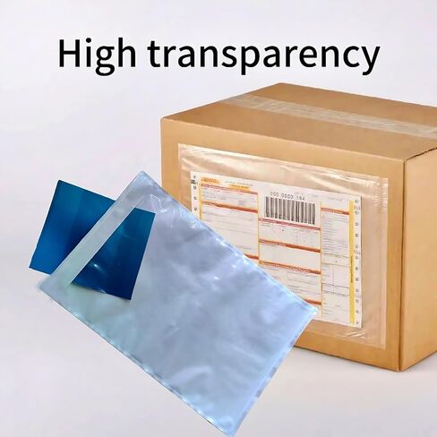 1000pcs 6 "× 9" مغلفات قائمة التعبئة واضحة ، أكياس سفن التغليف ذاتية التغليف ، ملصقات بريد مقاومة للماء للمغلف لتعبئة الفاتورة/الأكمام in Kuwait
