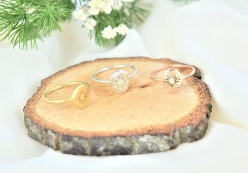 Custom Sunburst Ring – 925 Sterling Silver Radiant Jewelry – 14K Gold Filled, Rose Gold, Silver – Minimalist Spiritual Stackable Ring – Dainty Handmade Gift for Her in Saudi Arabia