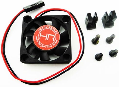 Hot Racing ESC303F01 1.18" x 1.18" x 0.295" Cooling Fan for Castle Sidewinder SV3/SV2/SCT & Axial AE2 ESC - RC Vehicles in Saudi Arabia