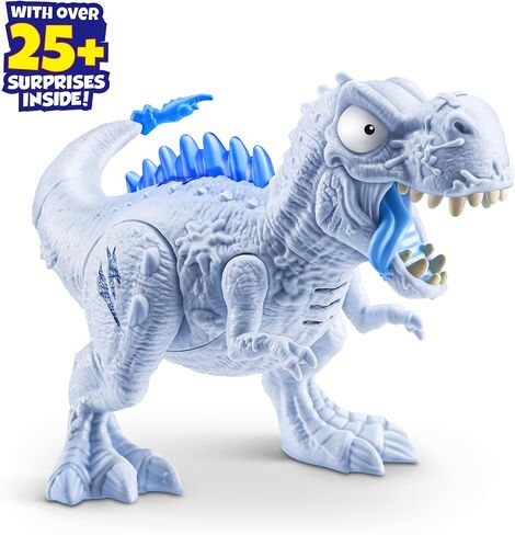 Smashers Mega Jurassic Light Up Ice Age (T-Rex) by ZURU, Smashable Egg Toy for Boys in Saudi Arabia