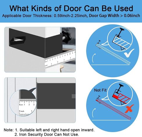 Tupsky Lock Box Door Mount Bracket ، Hooks Door Door القابلة للتعديل لمفاتيح صندوق قفل الأمان للوصول الطارئ (الأسود ، حزمة واحدة) in Kuwait