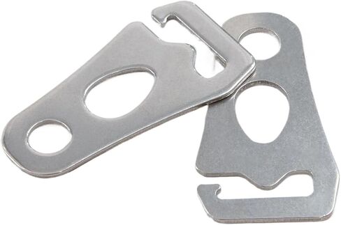 Tent Rope Tensioner 20Pcs Cord Tightener Tent Wind Rope Buckle Tie Down Carabiner Clip Fastener CampTent Guyline Fastener in Saudi Arabia