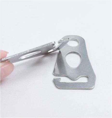 Tent Rope Tensioner 20Pcs Cord Tightener Tent Wind Rope Buckle Tie Down Carabiner Clip Fastener CampTent Guyline Fastener in Saudi Arabia