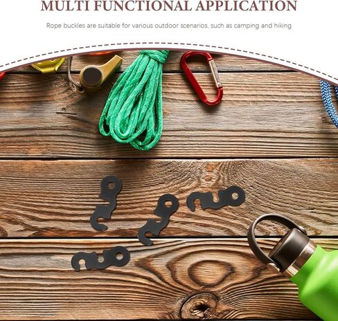 Kisangel 20pcs التخييم حبل الحبل: أبيك أبيك من سبيكة التخييم من الألومنيوم إكسسوارات المشي لمسافات طويلة في مراكز التخييم. in Kuwait